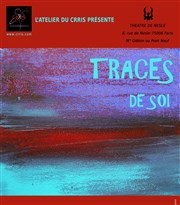 Traces de soi Thtre de Nesle - grande salle Affiche