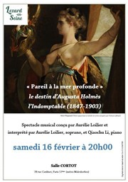 Pareil à la mer profonde Salle Cortot Affiche