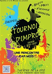 Tournoi d'impro Thtre de la Cit Affiche