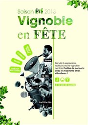 Momo et Gatt Bartón | Vignoble en fête Domaine des Cognettes Affiche