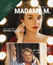 Madame M. Thtre La Flche Affiche