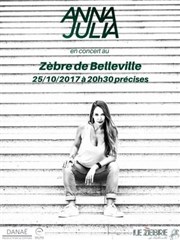 AnnaJulia Le Zbre de Belleville Affiche