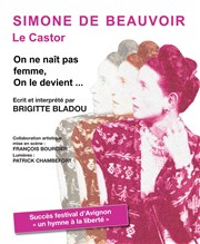 Simone de Beauvoir "On ne naît pas femme, on le devient" Al Andalus Thtre Affiche