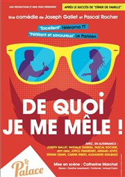 De quoi je me mêle ! Thtre Le Palace salle 2 Affiche