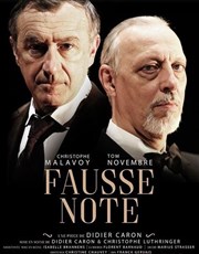 Fausse note | avec Tom Novembre et Christophe Malavoy L'Athna Affiche