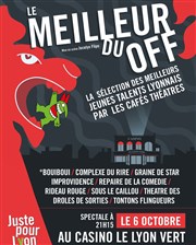 La nuits des café théâtre Casino Le Lyon Vert Affiche