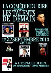 La Comédie du Rire présente Les talents de demain Espace Julien Affiche