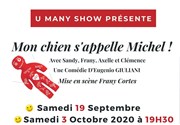 Mon chien s'appelle Michel ! Cercle Amis Instruction Laque Affiche