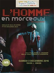 L'homme en morceaux Le Thtre Falguire Affiche