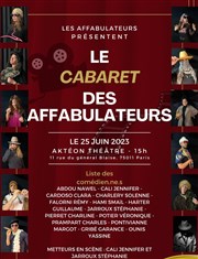 Le cabaret des Affabulateurs Akton Thtre Affiche