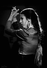 Tablao Flamenco Traditionnel #1 La Boite  gants Affiche