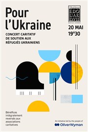 Concert pour l'Ukraine Thtre Edouard VII Affiche