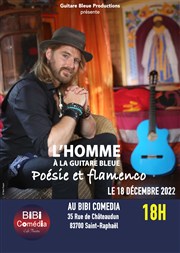 L'homme à la guitare bleue Bibi Comedia Affiche