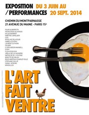 L'Art fait ventre Muse du Montparnasse Affiche