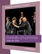 Portraits d'hommes, têtes de chien Grand Carr Affiche