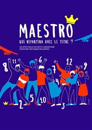 Maestro La Fabrique  Impros Affiche