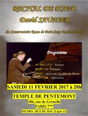 Récital de piano Temple de Pentemont Affiche