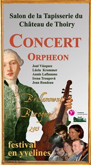 3ème concert du festival Brillamment Baroque 2015 Chteau de Thoiry Affiche