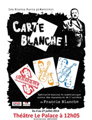 Carte Blanche ! La Comdie du Mas Affiche