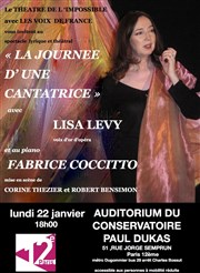 La journée d'une cantatrice Conservatoire Paul Dukas Affiche