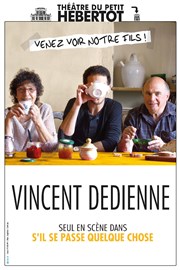 Vincent dedienne dans S'il se passe quelque chose Thtre du Petit Hbertot Affiche