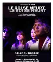 Le Roi se meurt Salle du Bocage Affiche