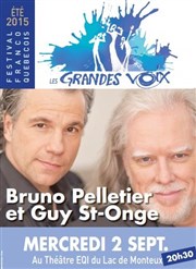 Bruno Pelletier et Guy St Onge Thtre EQI au Lac de Monteux Affiche