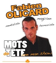 Fabien Olicard dans Mots de Tête Comdie La Rochelle Affiche