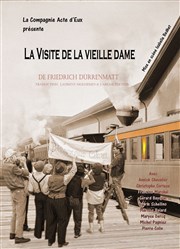 La visite de la vieille dame Chteau de Morin Affiche