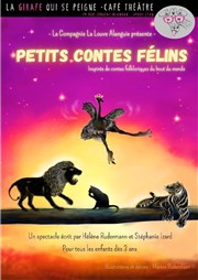 Petits contes félins La Girafe qui se Peigne Affiche