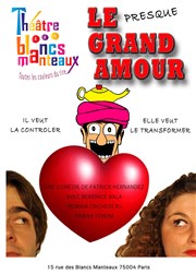 Le presque grand amour Thtre Les Blancs Manteaux Affiche