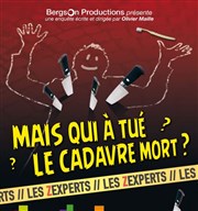 Les zexperts : Mais qui à tué le cadavre mort Thtre Lulu Affiche