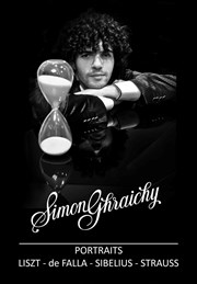 Simon Ghraichy au piano - Portraits Salle Cortot Affiche