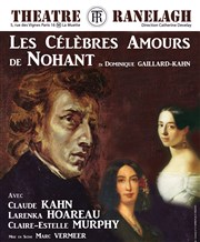 Les célèbres amours de Nohant Thtre le Ranelagh Affiche