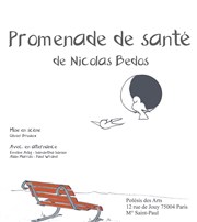 Promenade de santé | de Nicolas Bedos Poiesis des Arts Affiche