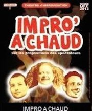 Impro à Chaud Thtre des italiens Affiche