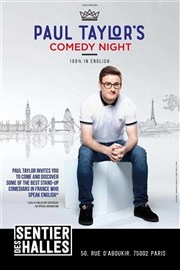 Paul Taylor's Comedy Night Le Sentier des Halles Affiche