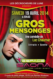 Gros mensonges Espace Saona Affiche