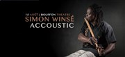 Simon Winsé en accoustic Bouffon Thtre Affiche