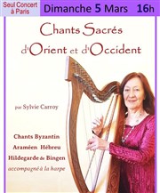 Chants Sacrés Anciens d'Orient et d'Occident glise St Philippe du Roule Affiche