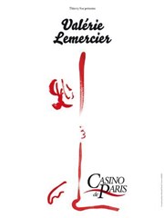 Valérie Lemercier Casino de Paris Affiche