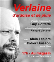 Verlaine d'ardoise et de pluie Albatros Thtre - Salle Magasin Affiche