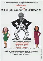 Les plaisanteri(r)es d'Omar Thtre Darius Milhaud Affiche