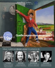 Table Ronde : Quelle expression en prison ? Le rôle de l'art Dorothy's Gallery - American Center for the Arts Affiche