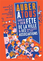 Auber à tous - fête de la ville et des associations Square Stalingrad Affiche