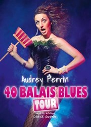 Audrey Perrin dans 40 balais blues tour Caf Thtre Le Citron Bleu Affiche