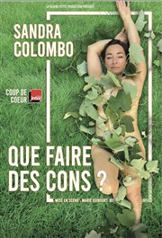 Sandra Colombo dans Que faire des cons ? La Basse Cour Affiche