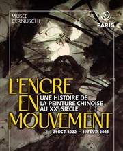 L'encre en mouvement : une histoire de la peinture chinoise au XXème siècle | par Michel Lhéritier Muse Cernuschi Affiche