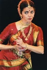 Danse Bharata Natyam Centre Mandapa Affiche