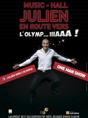 Julien dans En route vers l'Olympiiiaaa ! La Petite Loge Thtre Affiche